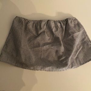 Brandy Melville Strapless crop
